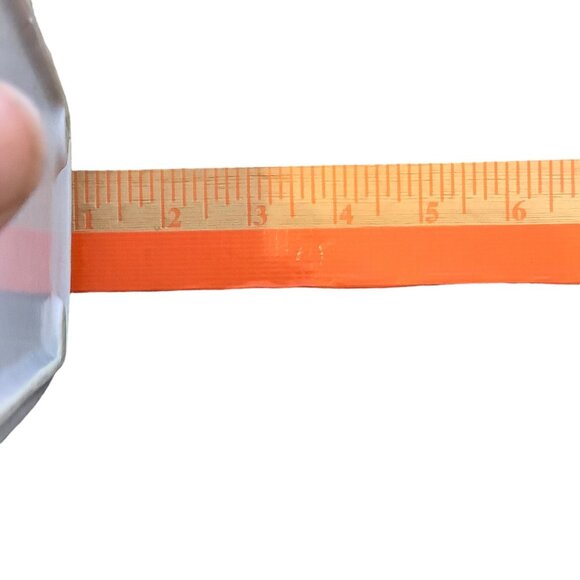 Vtg Rectangular Stoneware Trinket Relish Dish Blue Floral Design 7.5"x 3.75" x1" - Picture 6 of 6